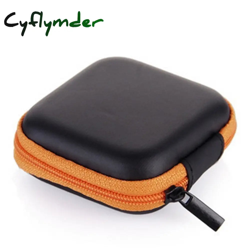 Cyflymder Eva Mini Portable Earphone Bag Coin Purse Headphone Usb Cable Case Storage Box Wallet