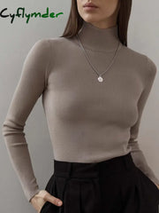 Cyflymder - Everyday Long Sleeve Knit Top Tops