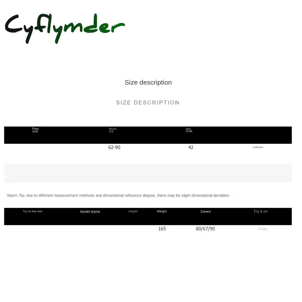 Cyflymder FALL OUTFITS New Korean Version High-waisted A-line Pleated Skirt for Women Spring and Summer Slim Design