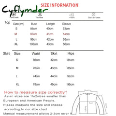 Cyflymder FALL OUTFITS Women Outfits Tweed 2 Two Piece Sets Long Sleeve Pearl Buttons Short Jacket and A-line Mini