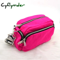 Cyflymder Famous Brand New Women Crossbody Bag Fashion Letter Printing Messenger For High Quality