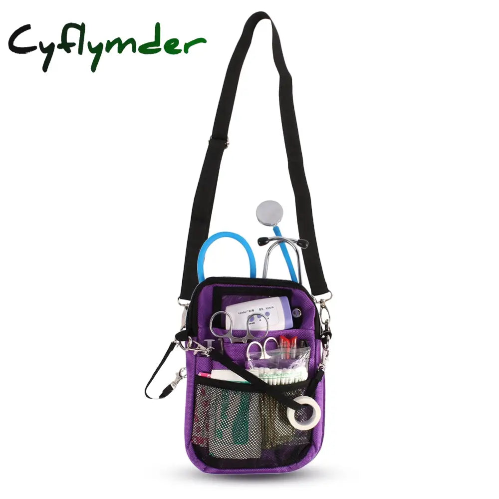 Cyflymder Fanny Pack Nursing Belt Bag For Women Nurse Waist Waterproof Adjustable Pouch Case Health