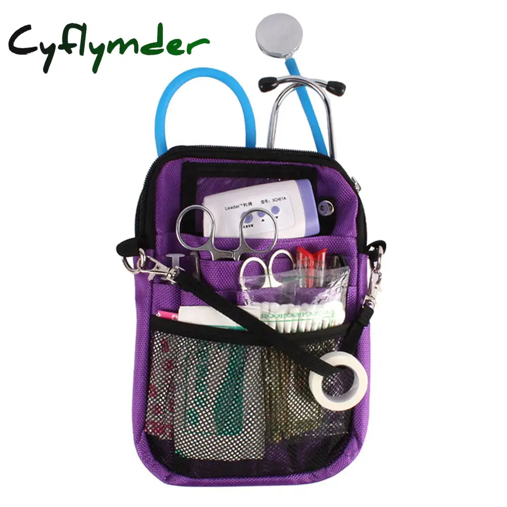 Cyflymder Fanny Pack Nursing Belt Bag For Women Nurse Waist Waterproof Adjustable Pouch Case Health