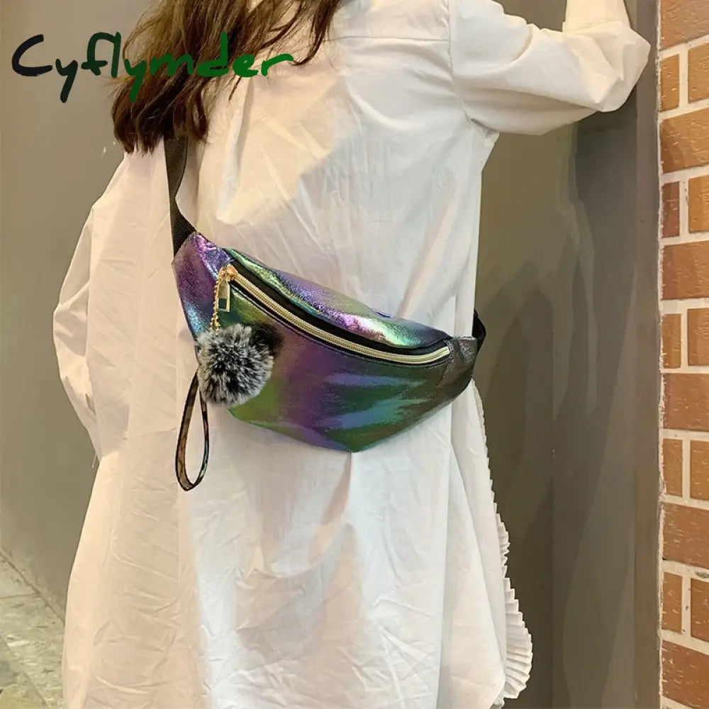 Cyflymder Fanny Pack Women Waist Bag Men Belt Pouch Pack Female Banana For Women Ladies Fashion