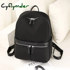 Cyflymder Fashion Backpack Women Oxford Cloth Shoulder Bags School For Teenage Girls Simiple Ladies