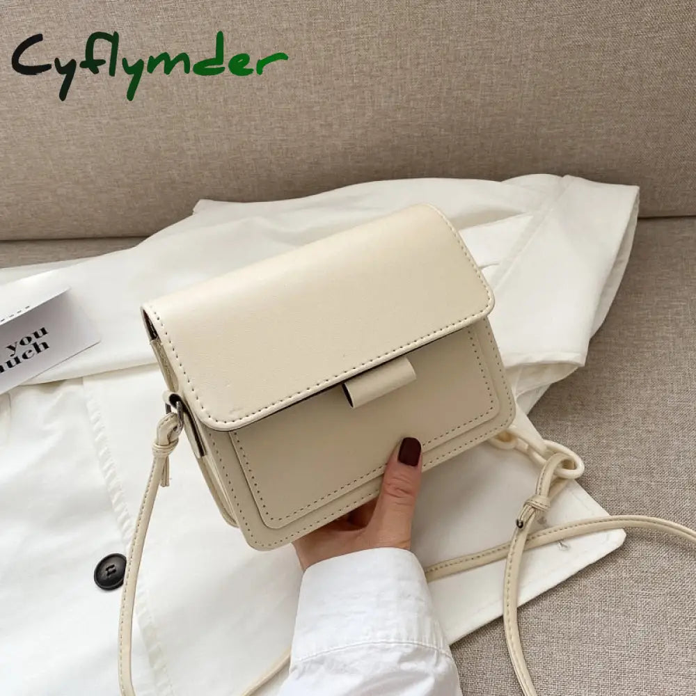 Cyflymder Fashion Brand Women’s Small Crossbody Bag Lightweight Pu Leather Messenger Flap Handbag