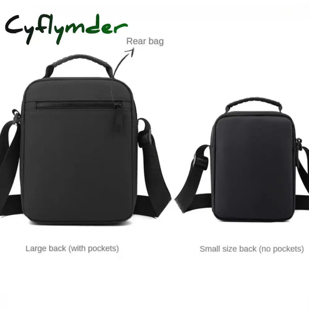 Cyflymder Fashion Casual Men’s Handbag Shoulder Bag High Quality Nylon Fabric Man Messenger Bag Stylish Elegant Style
