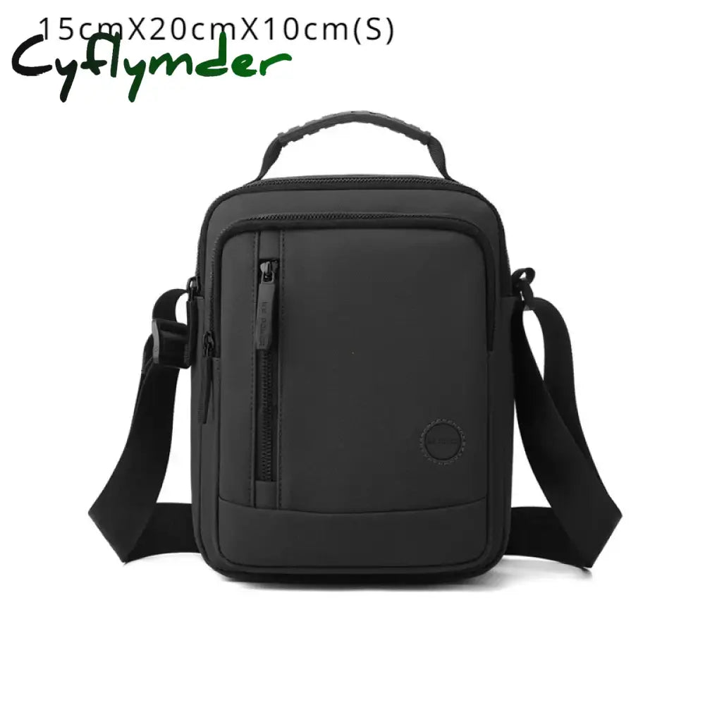 Cyflymder Fashion Casual Men’s Handbag Shoulder Bag High Quality Nylon Fabric Man Messenger Bag Stylish Elegant Style