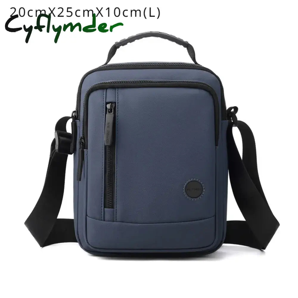 Cyflymder Fashion Casual Men’s Handbag Shoulder Bag High Quality Nylon Fabric Man Messenger Bag Stylish Elegant Style