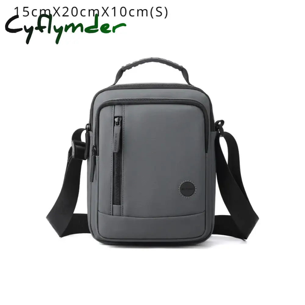 Cyflymder Fashion Casual Men’s Handbag Shoulder Bag High Quality Nylon Fabric Man Messenger Bag Stylish Elegant Style