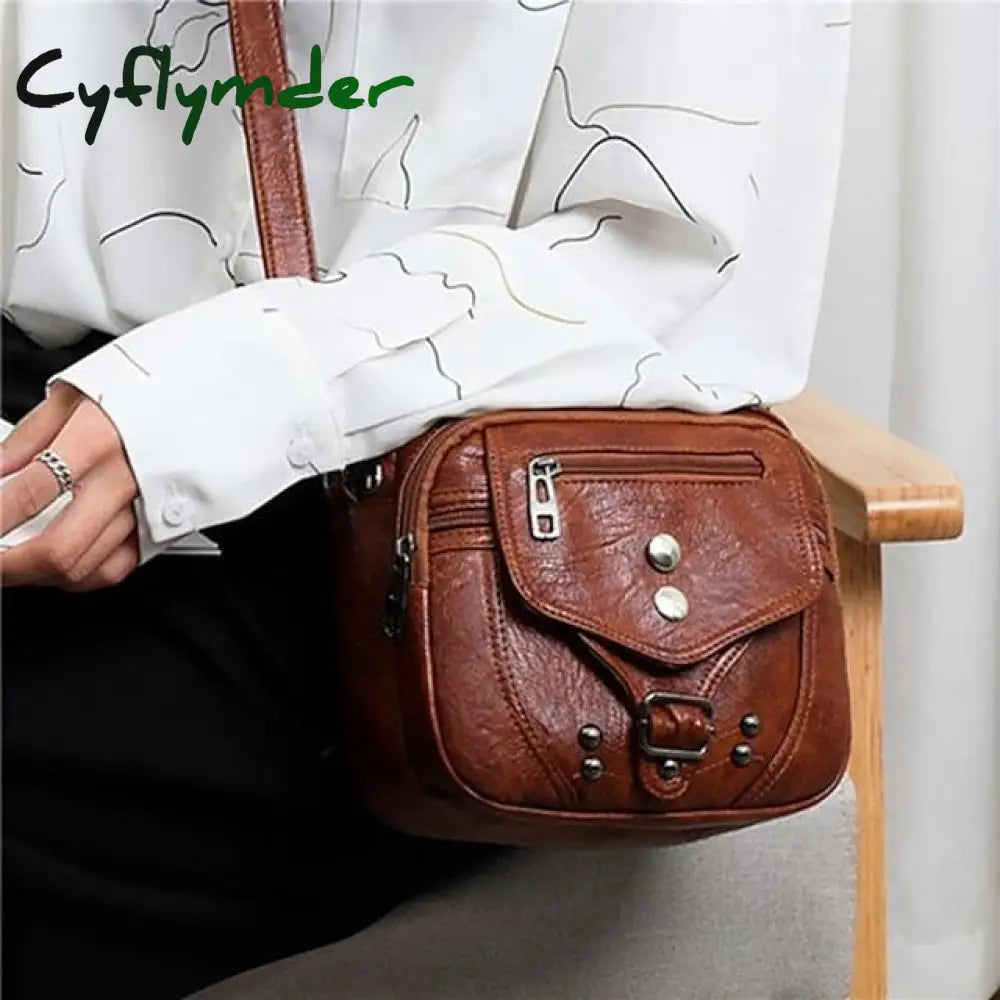 Cyflymder Fashion Cross Body Bag Women Handbags Bags Pu Leather Purses And Vintage Designer