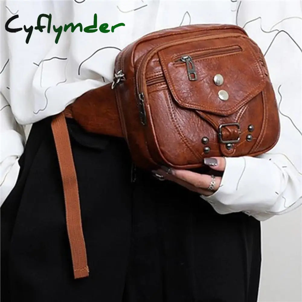 Cyflymder Fashion Cross Body Bag Women Handbags Bags Pu Leather Purses And Vintage Designer