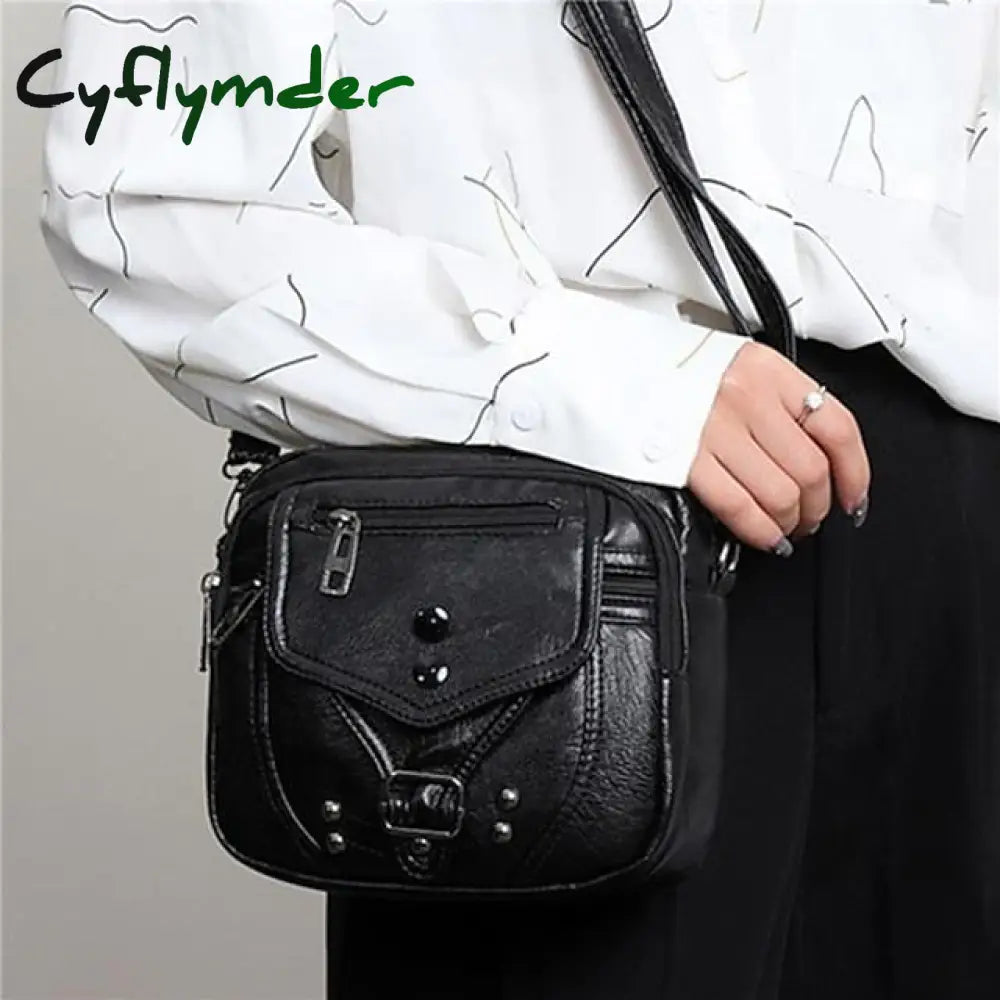 Cyflymder Fashion Cross Body Bag Women Handbags Bags Pu Leather Purses And Vintage Designer