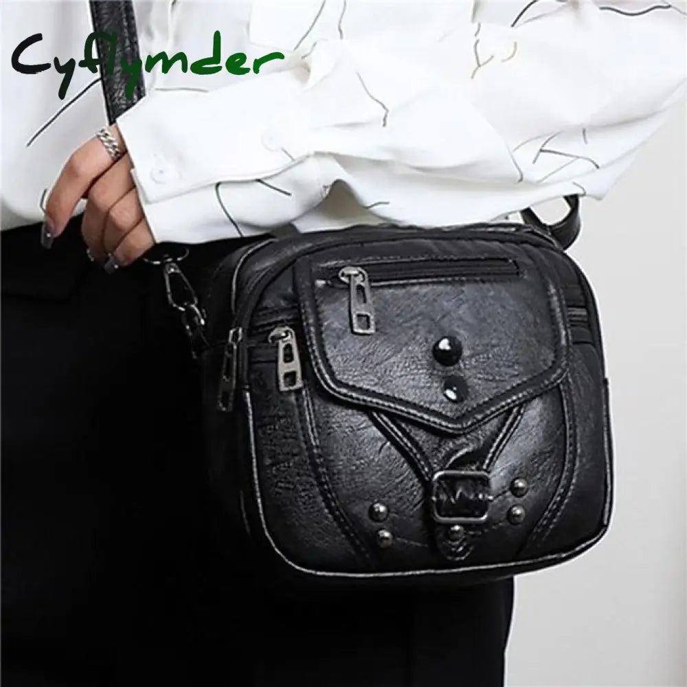 Cyflymder Fashion Cross Body Bag Women Handbags Bags Pu Leather Purses And Vintage Designer