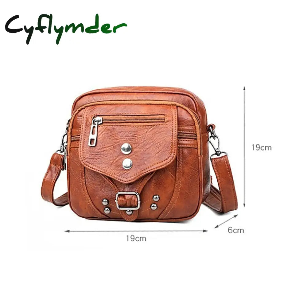 Cyflymder Fashion Cross Body Bag Women Handbags Bags Pu Leather Purses And Vintage Designer