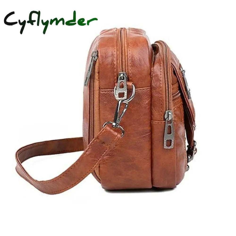 Cyflymder Fashion Cross Body Bag Women Handbags Bags Pu Leather Purses And Vintage Designer