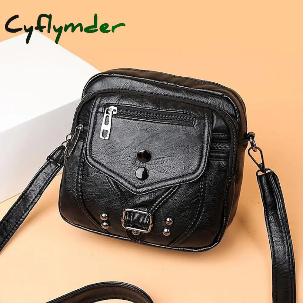 Cyflymder Fashion Cross Body Bag Women Handbags Bags Pu Leather Purses And Vintage Designer