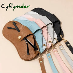 Cyflymder Fashion Embossed Glasses Cover Portable Sunglasses Reading Storage Bag Dust-Proof Hanging