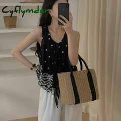 Cyflymder Fashion Lace Up Bow Embroidery Camisole T-Shirt Women’s Clothing 2024 Summer New Loose