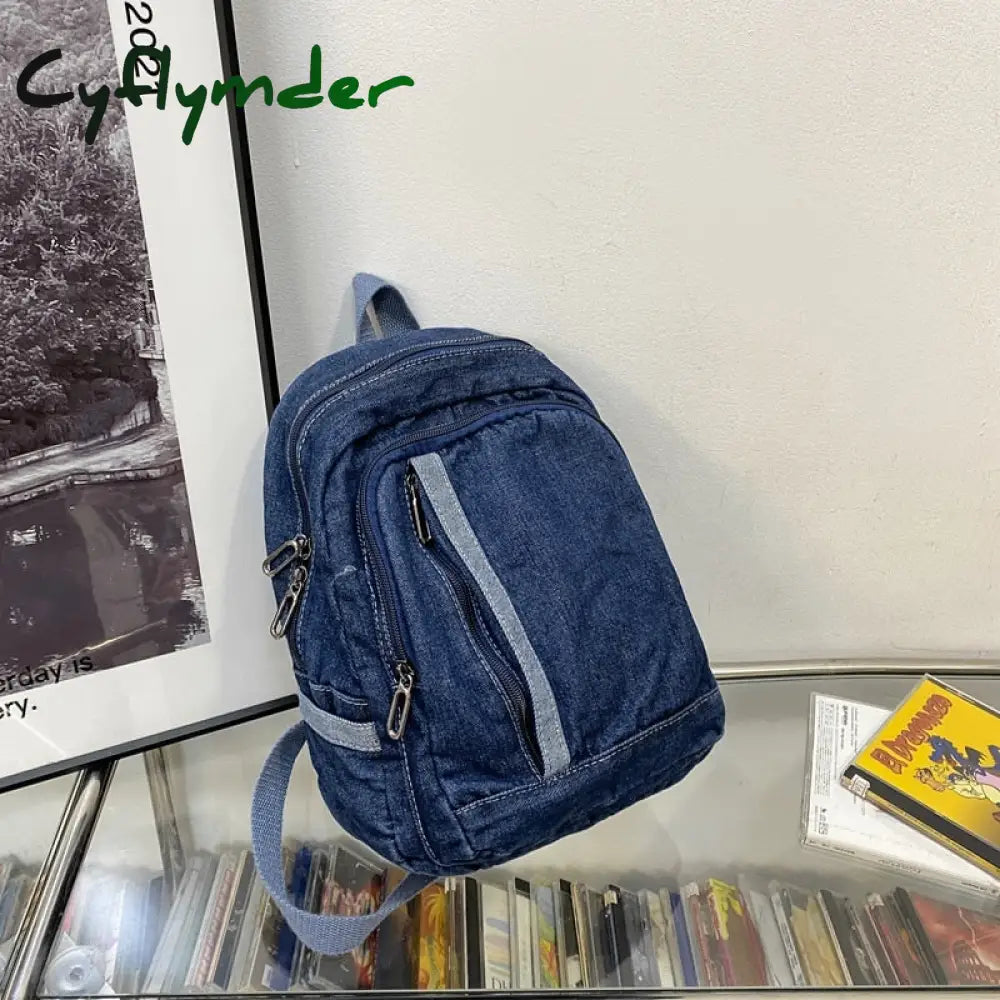 Cyflymder Fashion Ladies Canvas School Backpack Trendy Cool Boy Girl Travel Student Bag Male Female