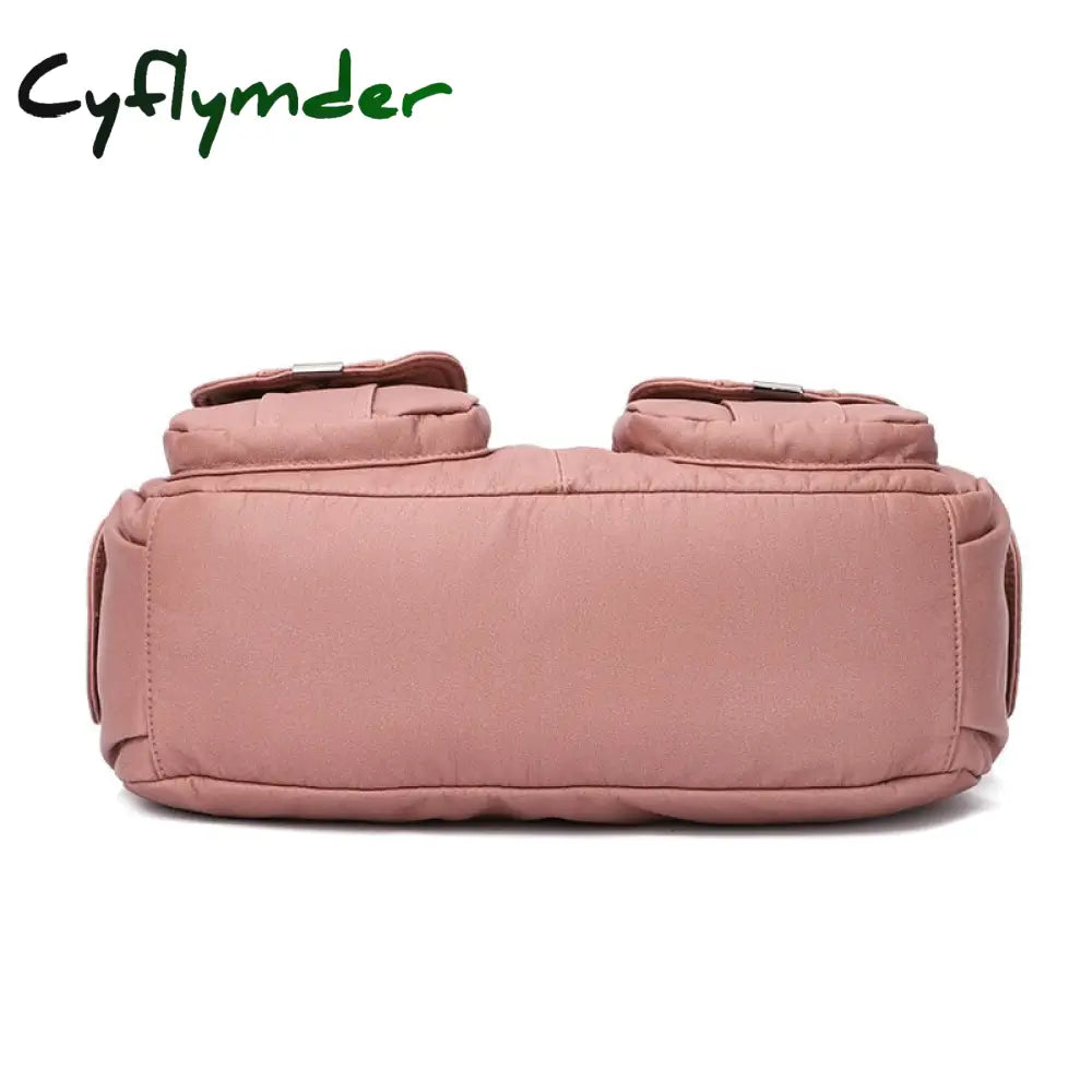 Cyflymder Fashion Ladies Shoulder Bag Europe And America Large Capacity Wash Messenger Female New