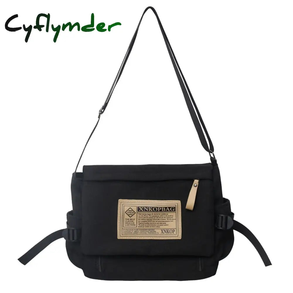 Cyflymder Fashion Letter Women Shoulder Bag Casual Totes Female Nylon Waterproof Travel Crossbody