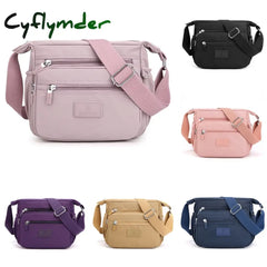 Cyflymder Fashion Messenger Bag Women’s Shoulder Nylon Handbag Large Capacity Small Phone