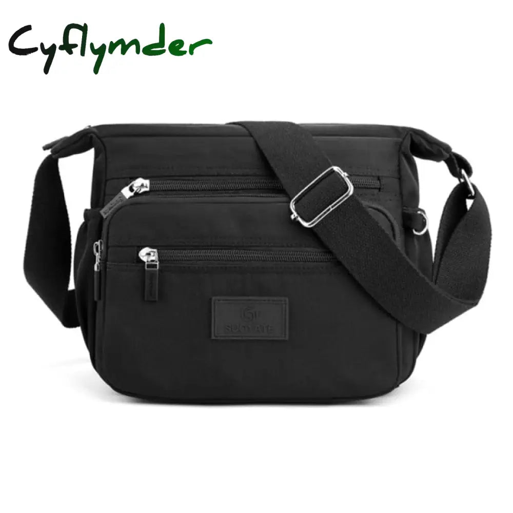 Cyflymder Fashion Messenger Bag Women’s Shoulder Nylon Handbag Large Capacity Small Phone