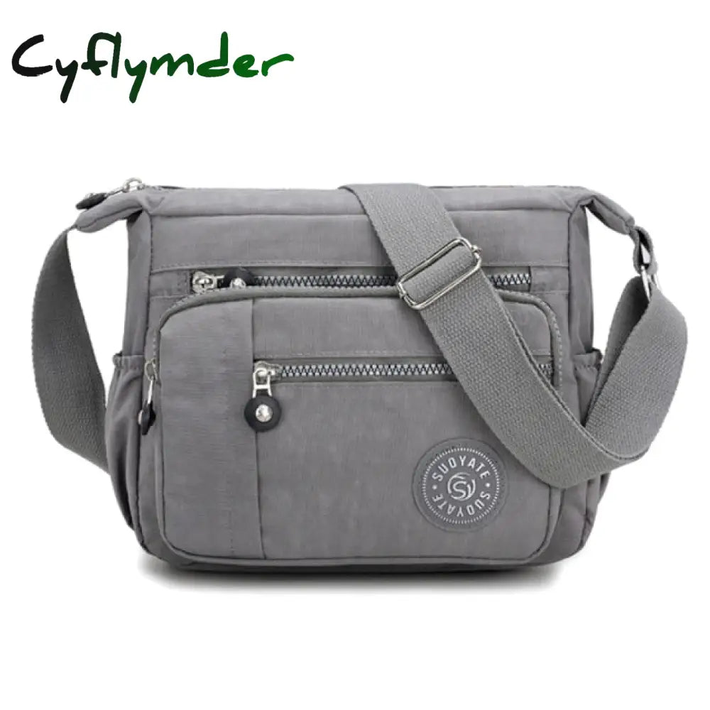 Cyflymder Fashion Messenger Bag Women’s Shoulder Nylon Handbag Large Capacity Small Phone