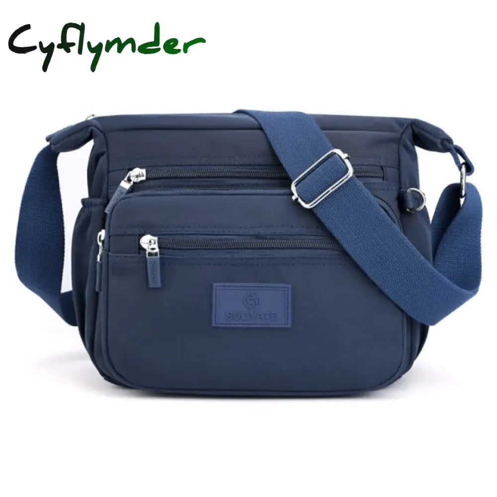 Cyflymder Fashion Messenger Bag Women’s Shoulder Nylon Handbag Large Capacity Small Phone