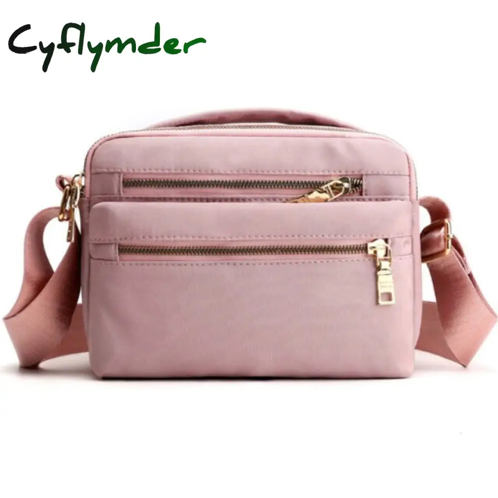 Cyflymder Fashion Messenger Bag Women’s Shoulder Nylon Handbag Large Capacity Small Phone