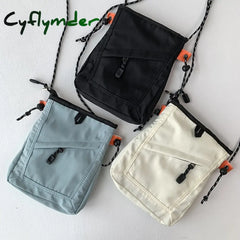 Cyflymder Fashion Mini Waterproof Travel Bag Small Square Shoulder Men Women Handbag Messenger