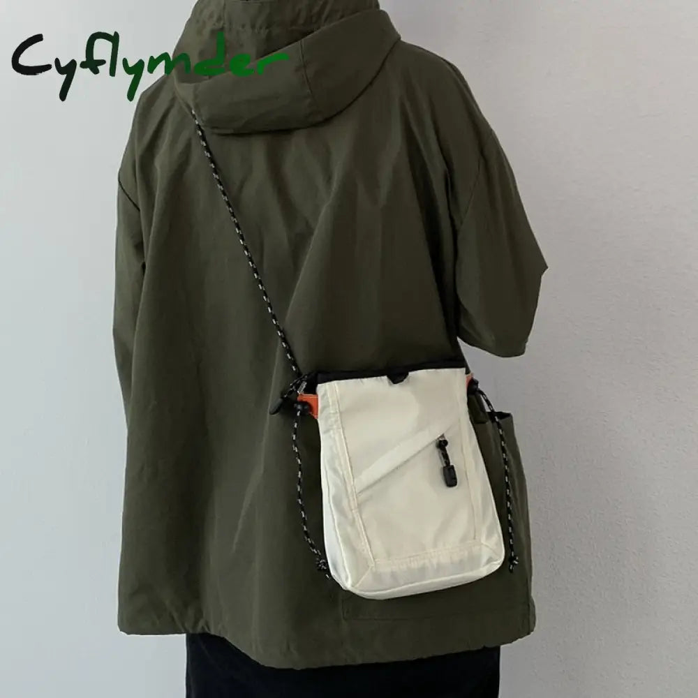 Cyflymder Fashion Mini Waterproof Travel Bag Small Square Shoulder Men Women Handbag Messenger