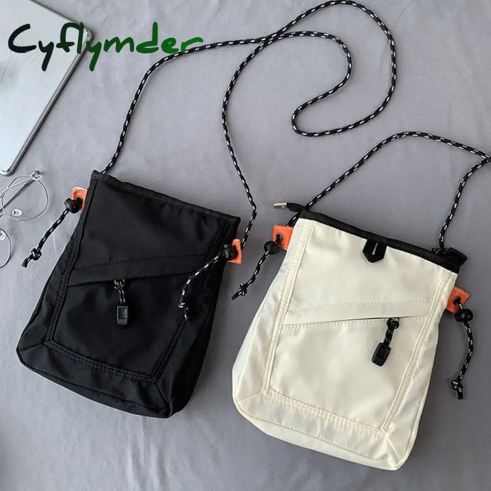 Cyflymder Fashion Mini Waterproof Travel Bag Small Square Shoulder Men Women Handbag Messenger