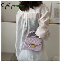 Cyflymder Fashion New Crossbody Bag Women Casual All-Match Shoulder Bags Texture Handbag Small