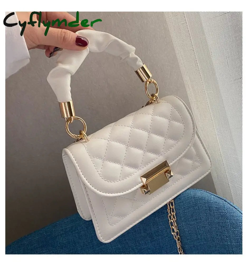 Cyflymder Fashion New Crossbody Bag Women Casual All-Match Shoulder Bags Texture Handbag Small