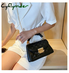 Cyflymder Fashion New Crossbody Bag Women Casual All-Match Shoulder Bags Texture Handbag Small