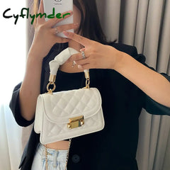 Cyflymder Fashion New Crossbody Bag Women Casual All-Match Shoulder Bags Texture Handbag Small