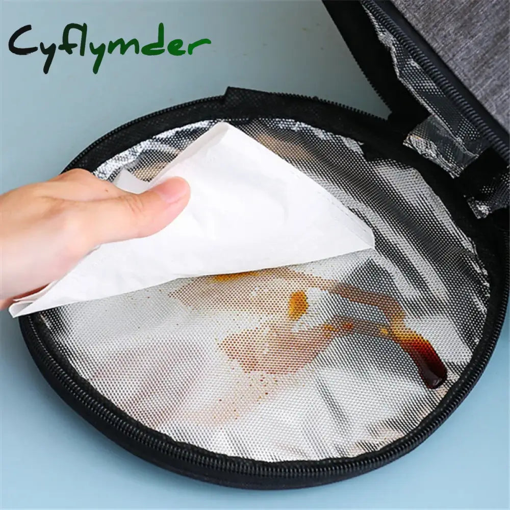 Cyflymder Fashion Oxford Thermal Bag For Lunch Portable Picnic Food Fresh-Keeping Cooler Women Men