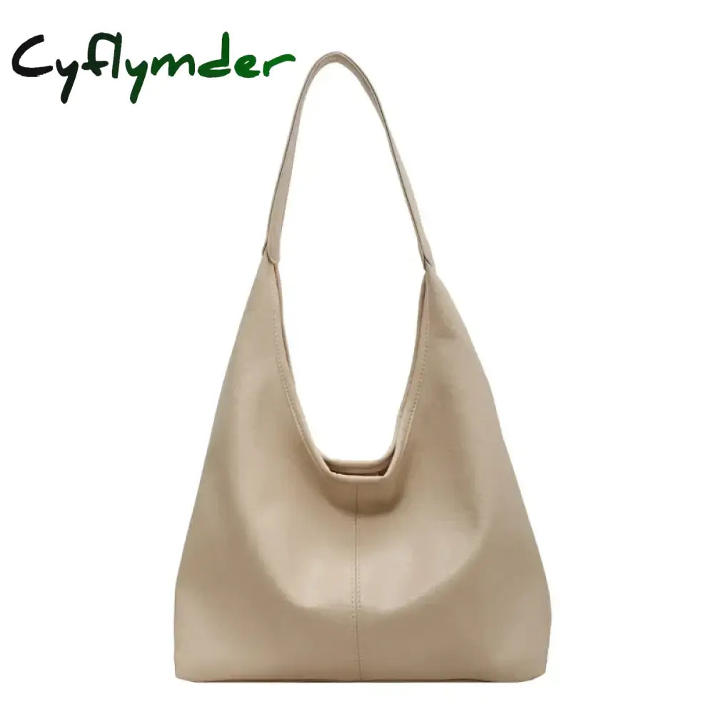 Cyflymder Fashion Red Womens Shoulder Bag Vintage Designer Large Capacity Casual Tote Autumn And