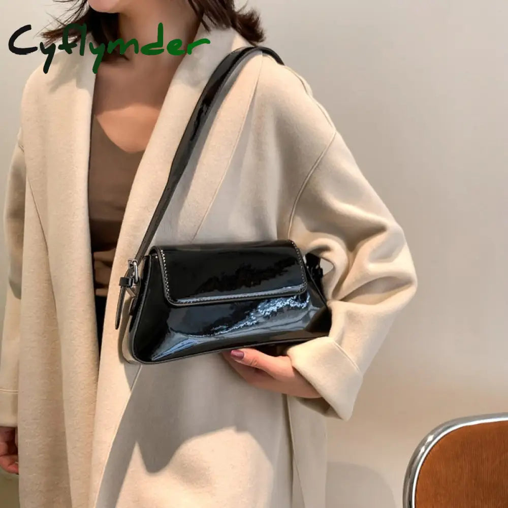 Cyflymder Fashion Shoulder Bags For Women New Quality Pu Leather Crossbody Bag Brand Winter