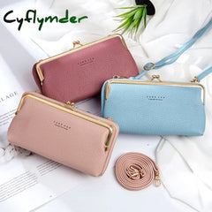 Cyflymder Fashion Small Crossbody Bags Women Matte Leather Shoulder Messenger Bag Female Handbag