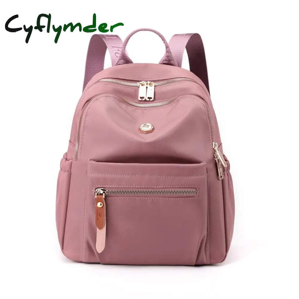 Cyflymder Fashion Small Women’s Backpack Korean Style Student School Bags For Girls Casual