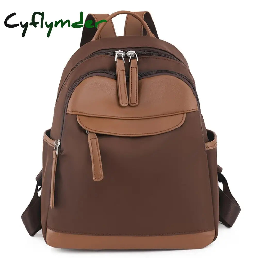 Cyflymder Fashion Style Female Backpack Oxford Cloth Nylon Bookbags For School Teenagers Girls New