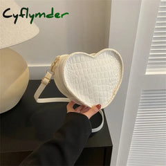 Cyflymder Fashion Vintage Heart Women Handbags Luxury Designer Handbag Bags For Women’s Shoulder