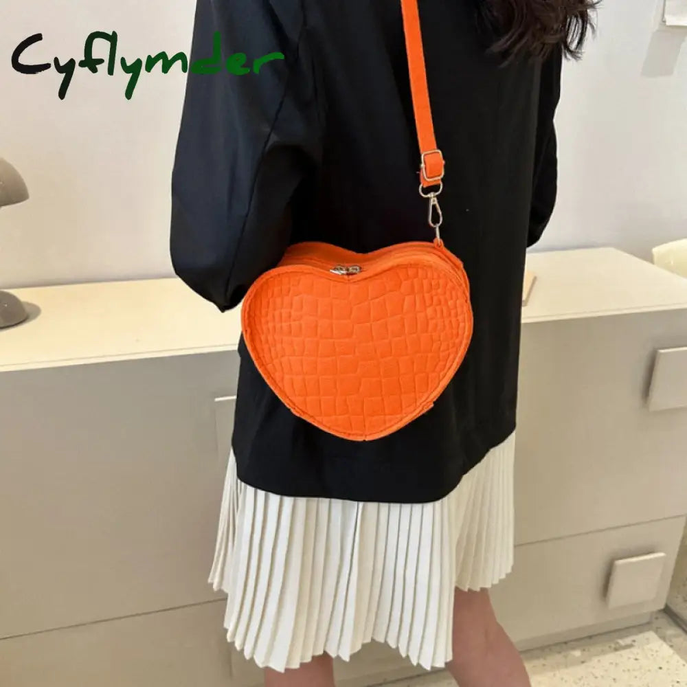 Cyflymder Fashion Vintage Heart Women Handbags Luxury Designer Handbag Bags For Women’s Shoulder