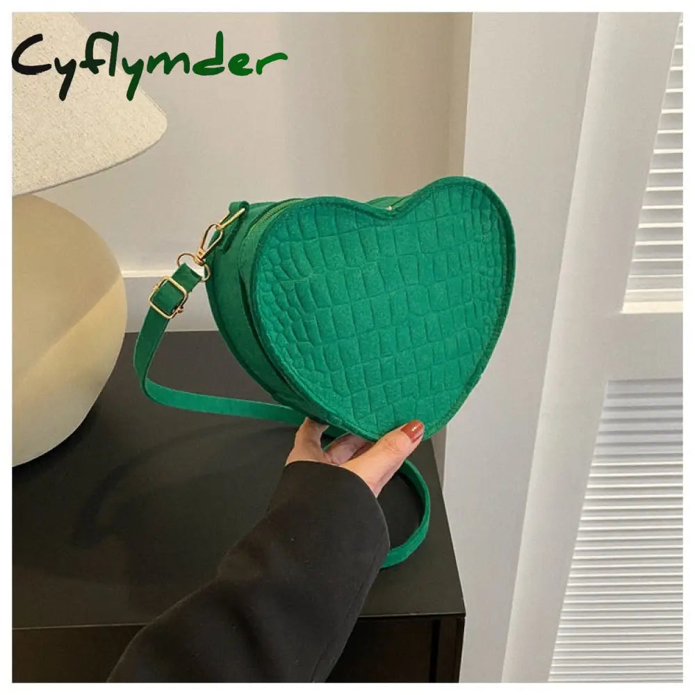 Cyflymder Fashion Vintage Heart Women Handbags Luxury Designer Handbag Bags For Women’s Shoulder