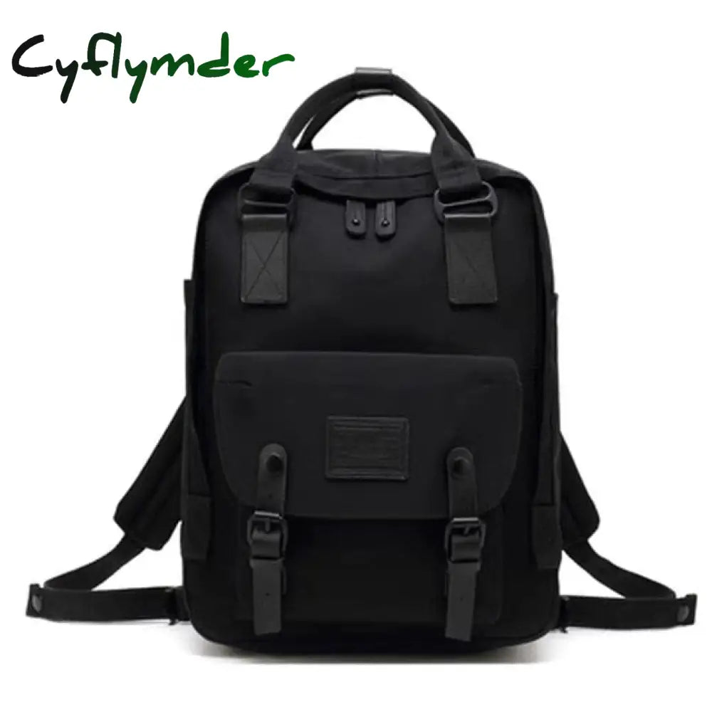 Cyflymder Fashion Women Backpack 14 Inch Laptop Waterproof Rucksack High Quality School Bags For