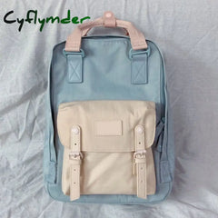 Cyflymder Fashion Women Backpack 14 Inch Laptop Waterproof Rucksack High Quality School Bags For