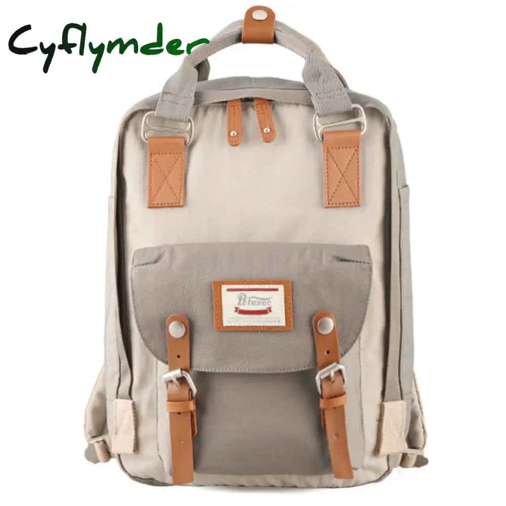 Cyflymder Fashion Women Backpack 14 Inch Laptop Waterproof Rucksack High Quality School Bags For